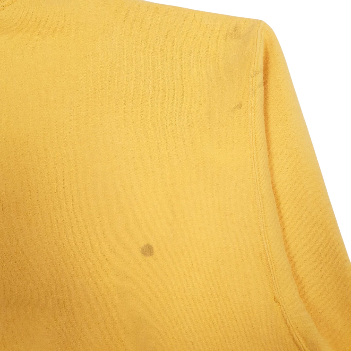 Mens Yellow Champion  Crewneck Jumper