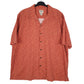 Mens Orange L.L.Bean  Short Sleeve Shirt