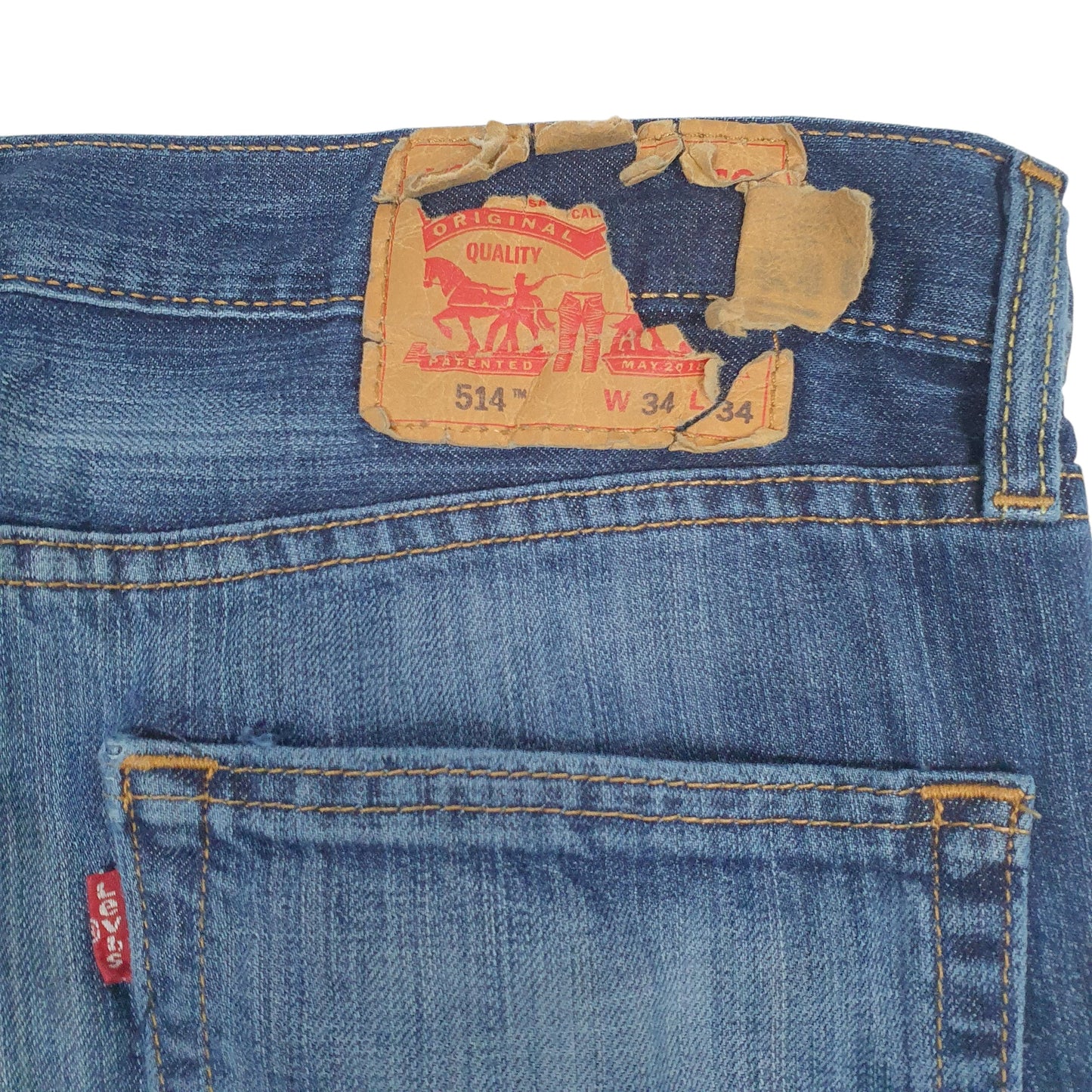 Mens Blue Levis   Jeans