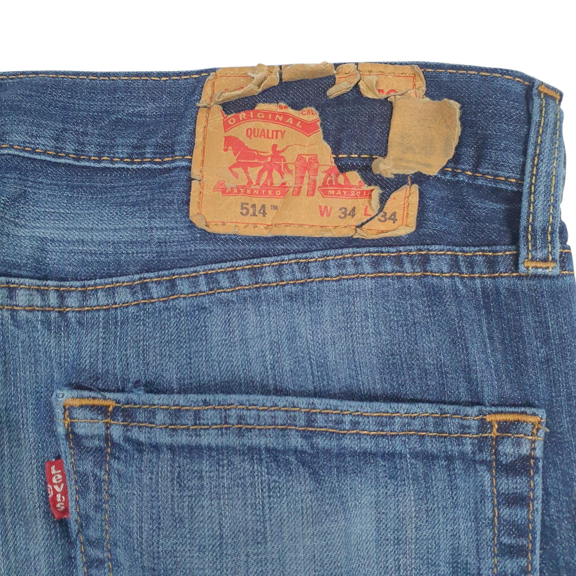 Mens Blue Levis   Jeans