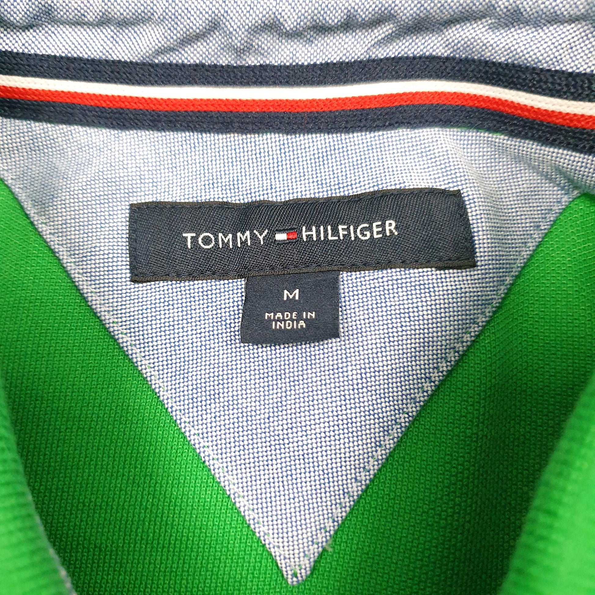 Mens Green Tommy Hilfiger   Polo Shirt