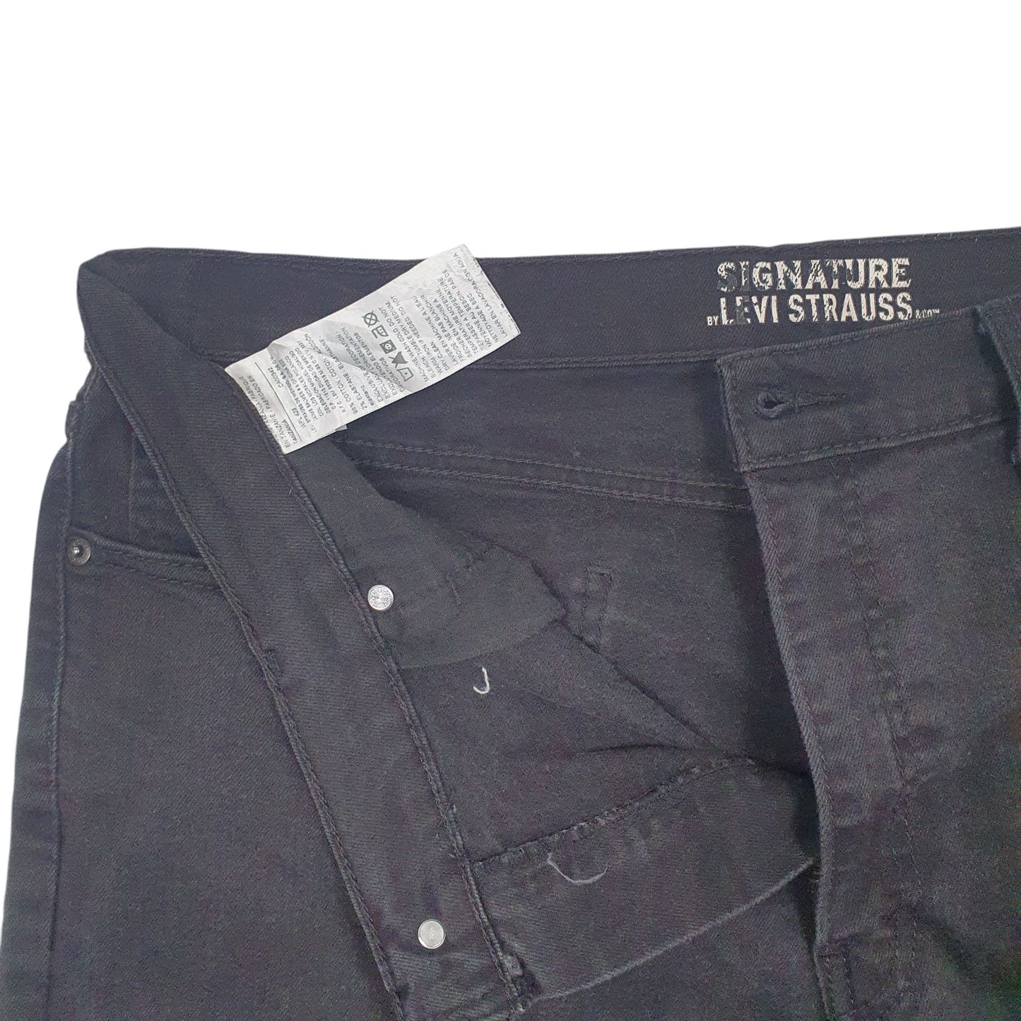 Mens Black Levis Signature Hoodie Shorts