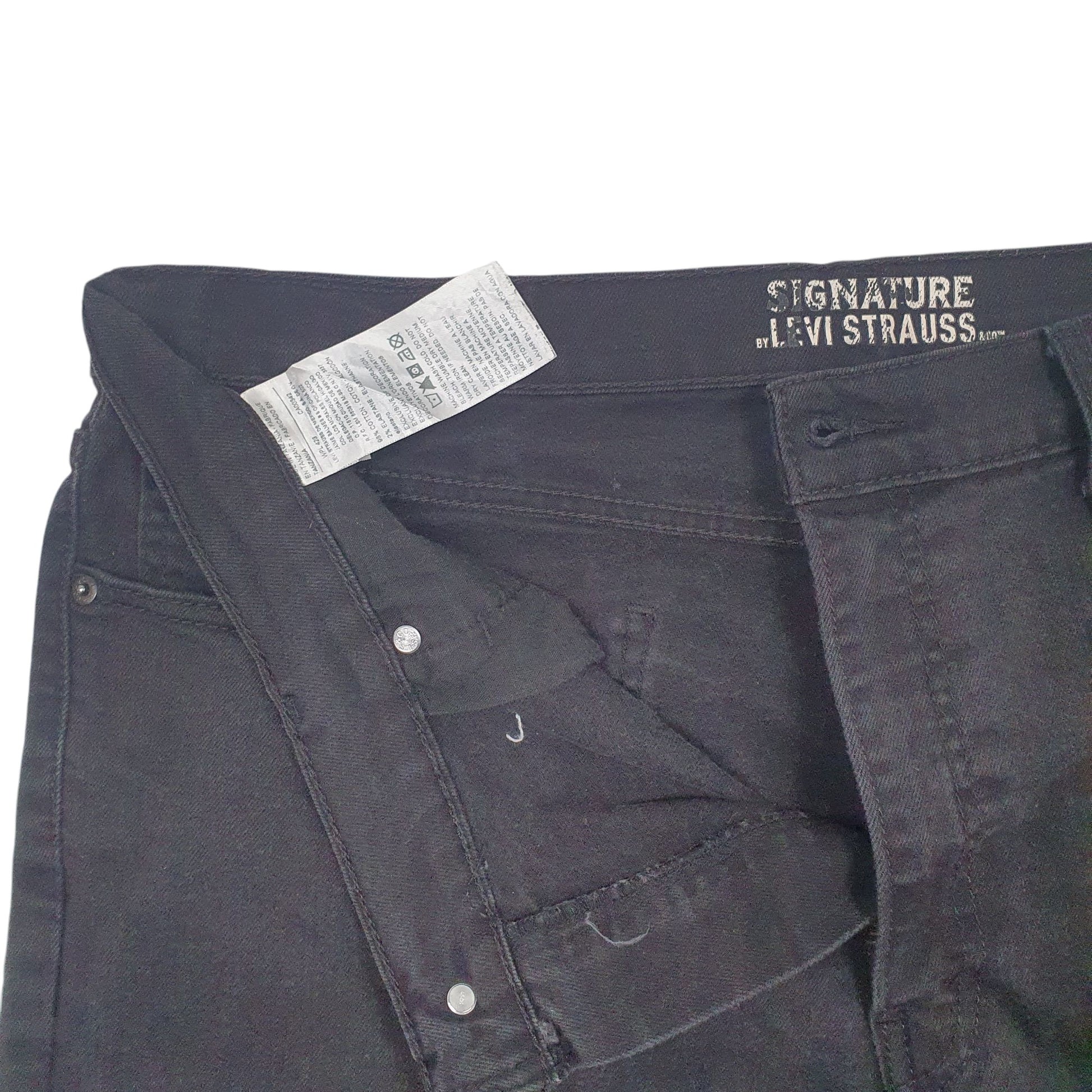 Mens Black Levis Signature Hoodie Shorts