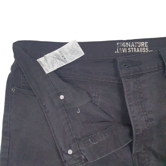 Mens Black Levis Signature Hoodie Shorts