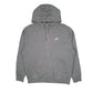 Mens Grey Nike Hoodie Full Zip Jumper