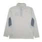Mens White Puma Golf Quarter Zip Jumper