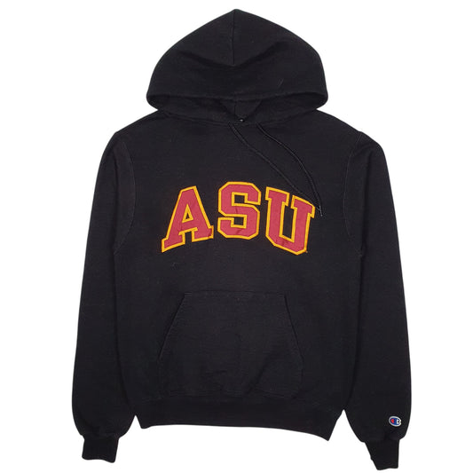 Mens Black Champion ASU Hoodie Jumper