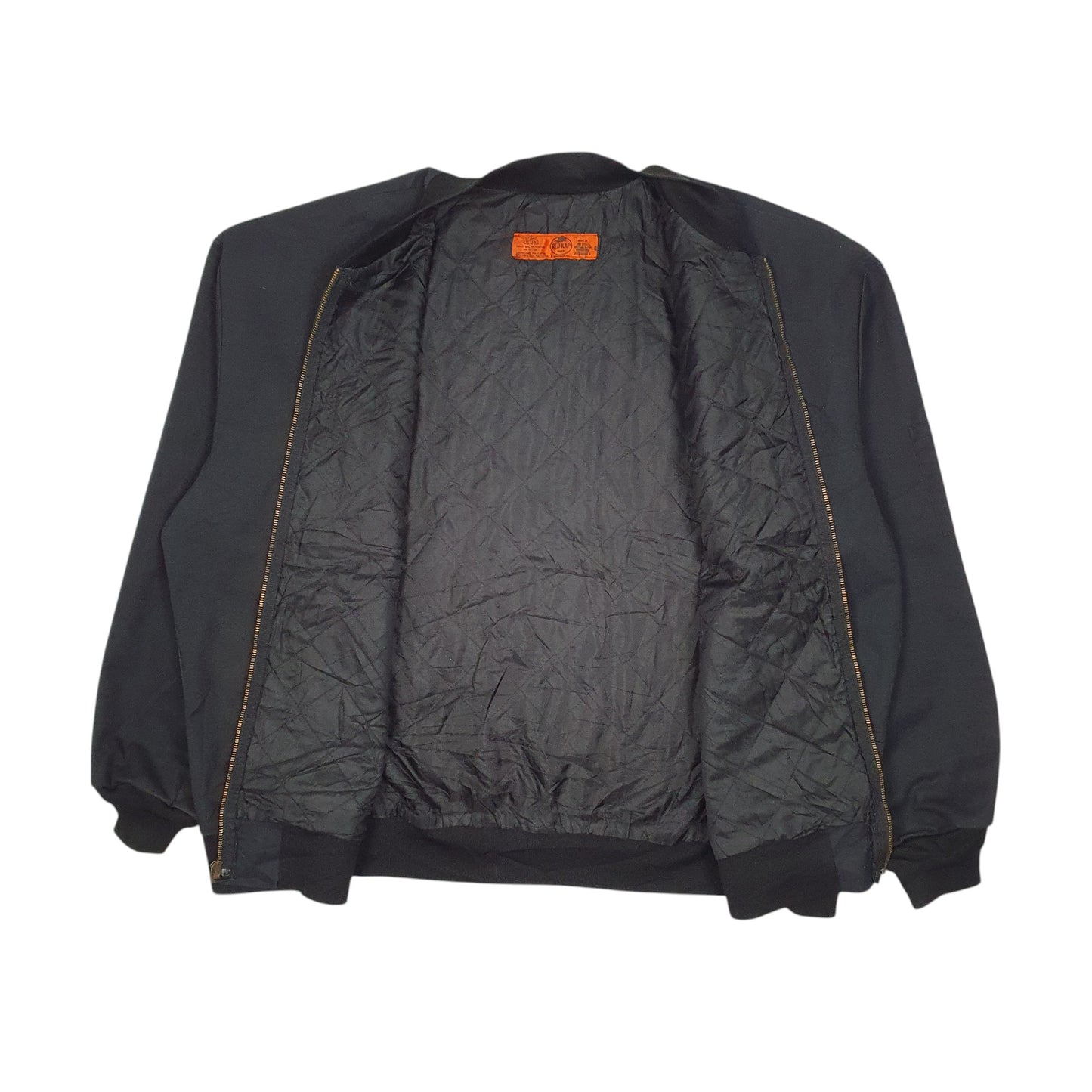 Mens Black Red Kap   Coat