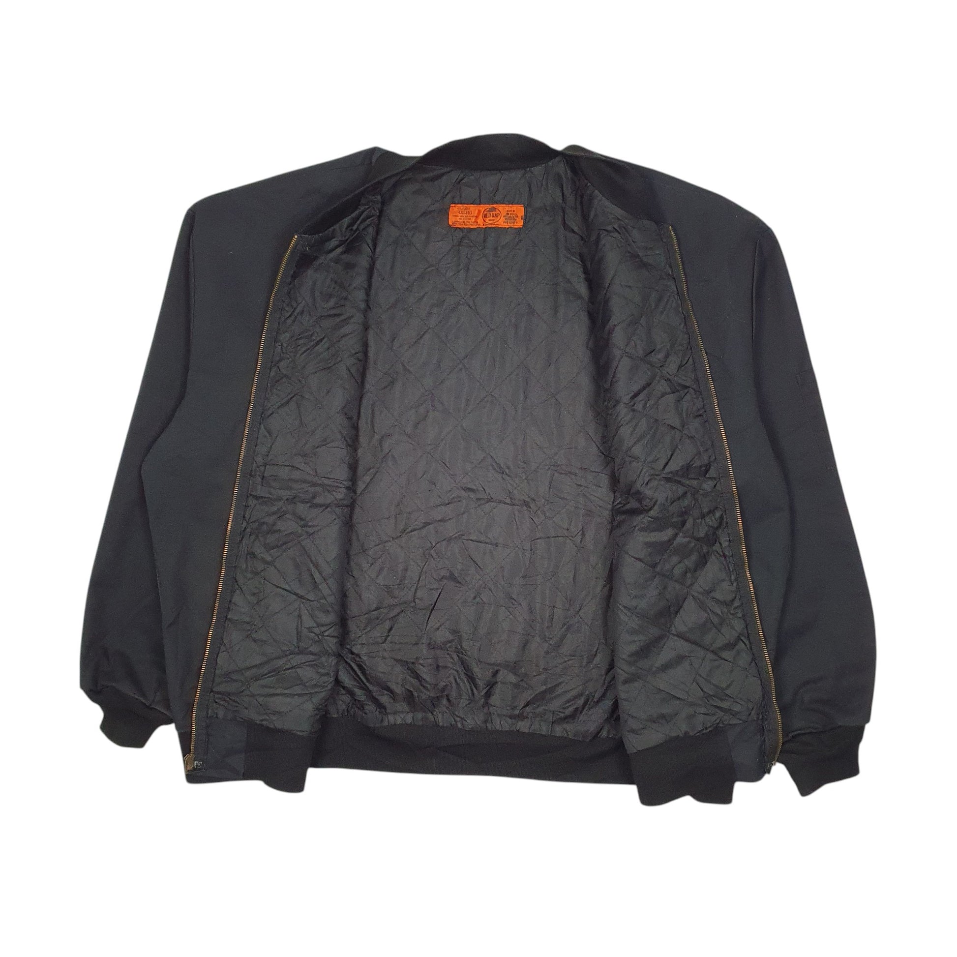 Mens Black Red Kap   Coat