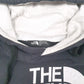 Mens Black The North Face Spellout Hoodie Jumper