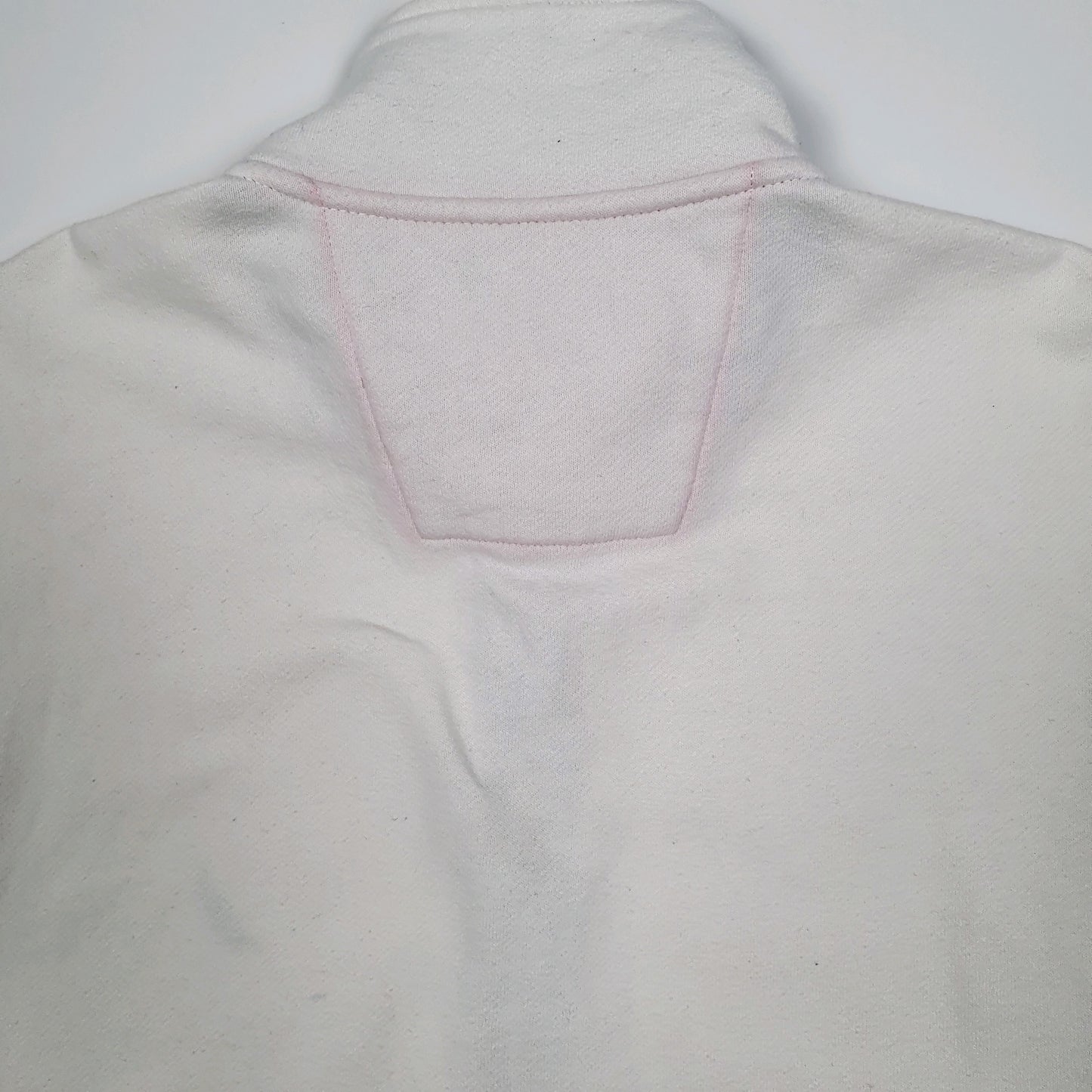 Mens White Nautica  Full Zip Jumper