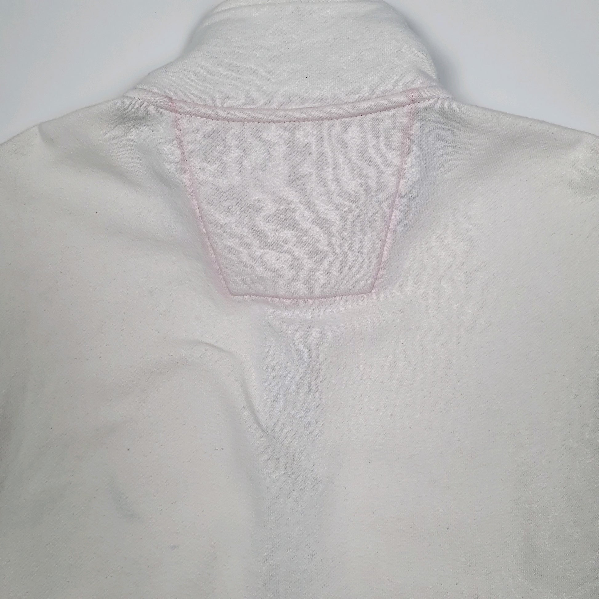 Mens White Nautica  Full Zip Jumper