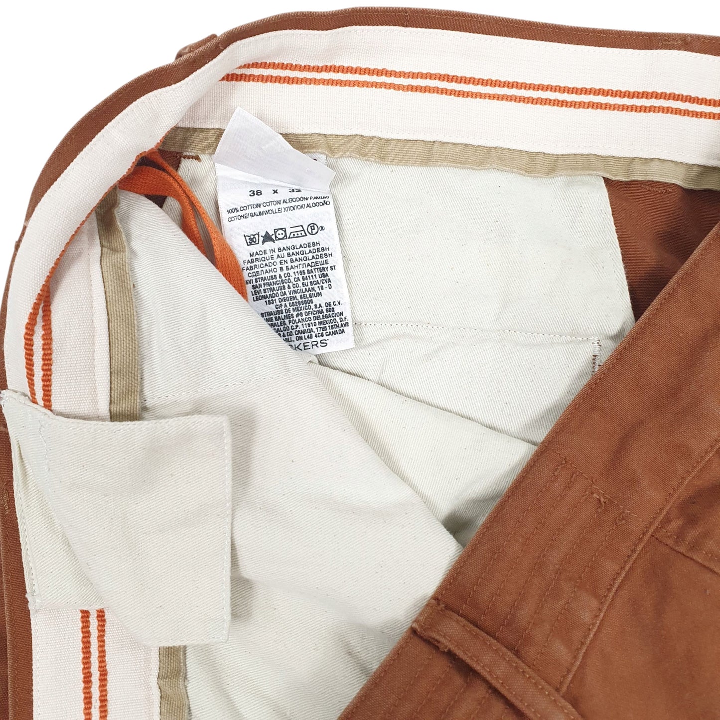 Mens Tan Dockers   Trousers