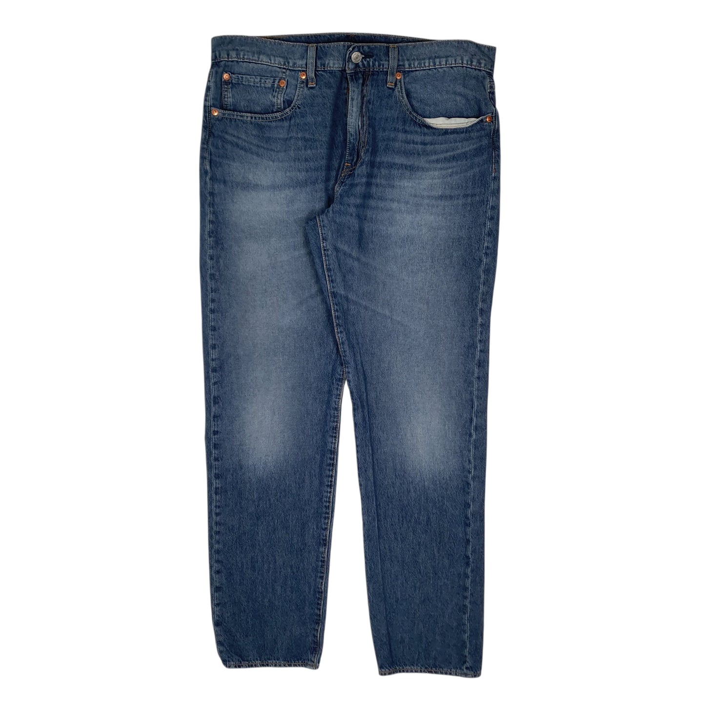 Mens Blue Levis Premium Stretch 502 JeansW34 L32