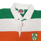 Mens Green Barbarian Ireland Rugby Crewneck Polo Shirt