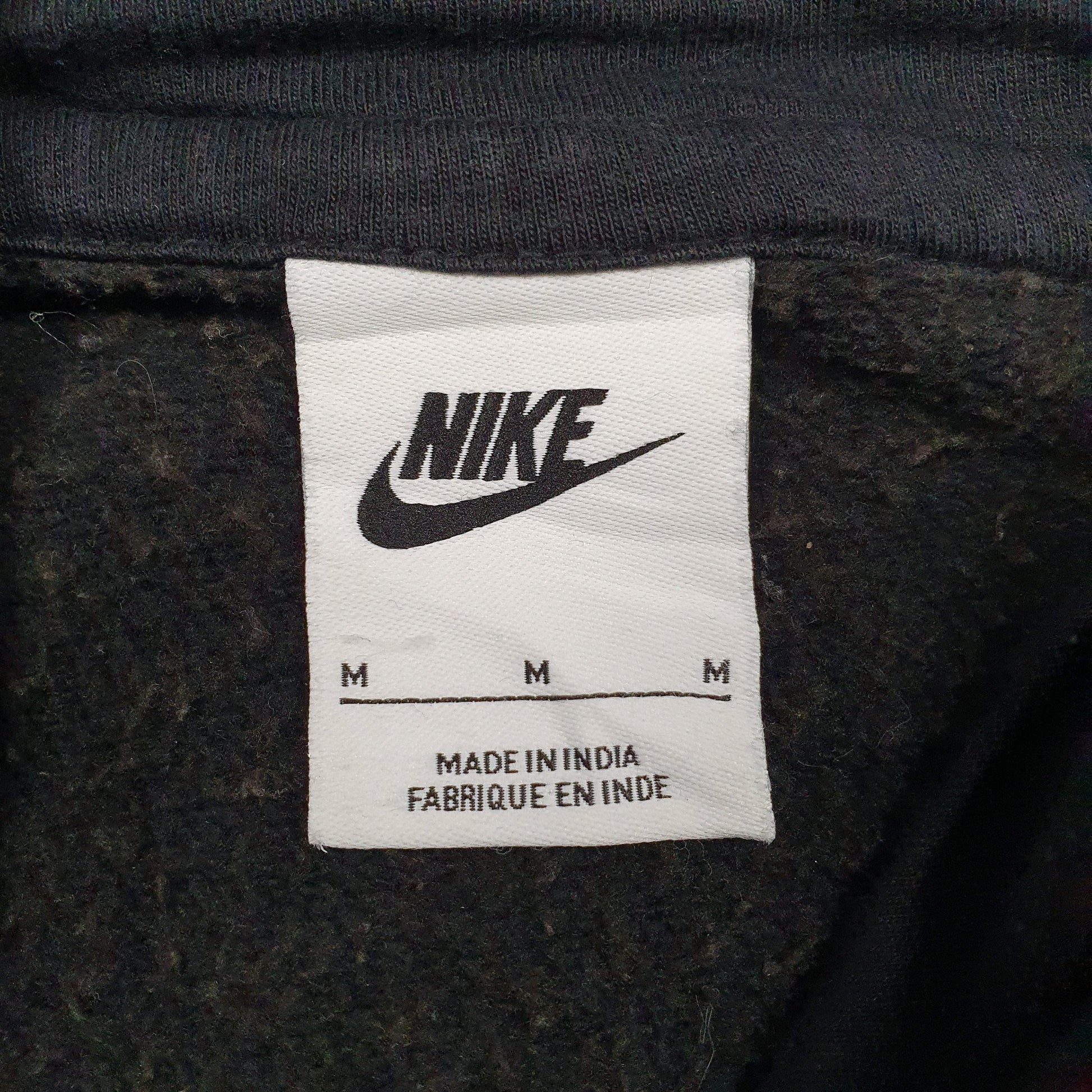 Mens Black Nike Baggy Hoodie Jumper