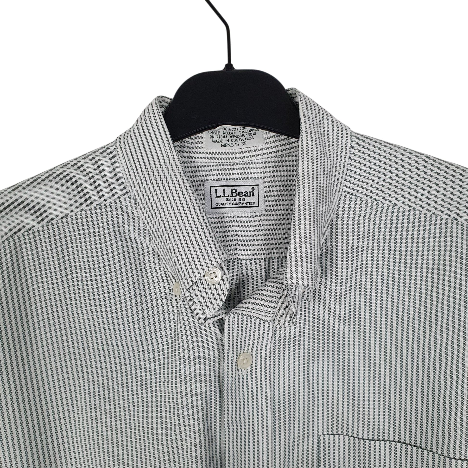 Mens Green L.L.Bean   Shirt
