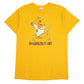 Mens Yellow Gildan  Short Sleeve T Shirt