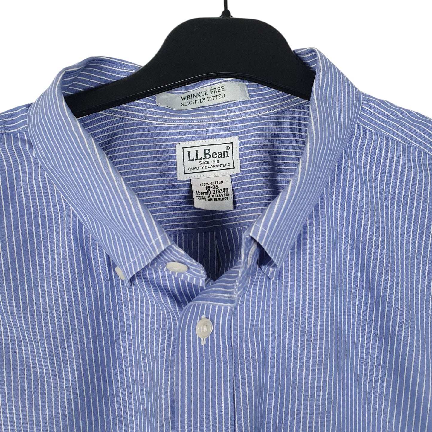 Mens Blue L.L.Bean   Shirt