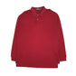 Mens Red Polo Ralph Lauren  Long Sleeve Polo Shirt