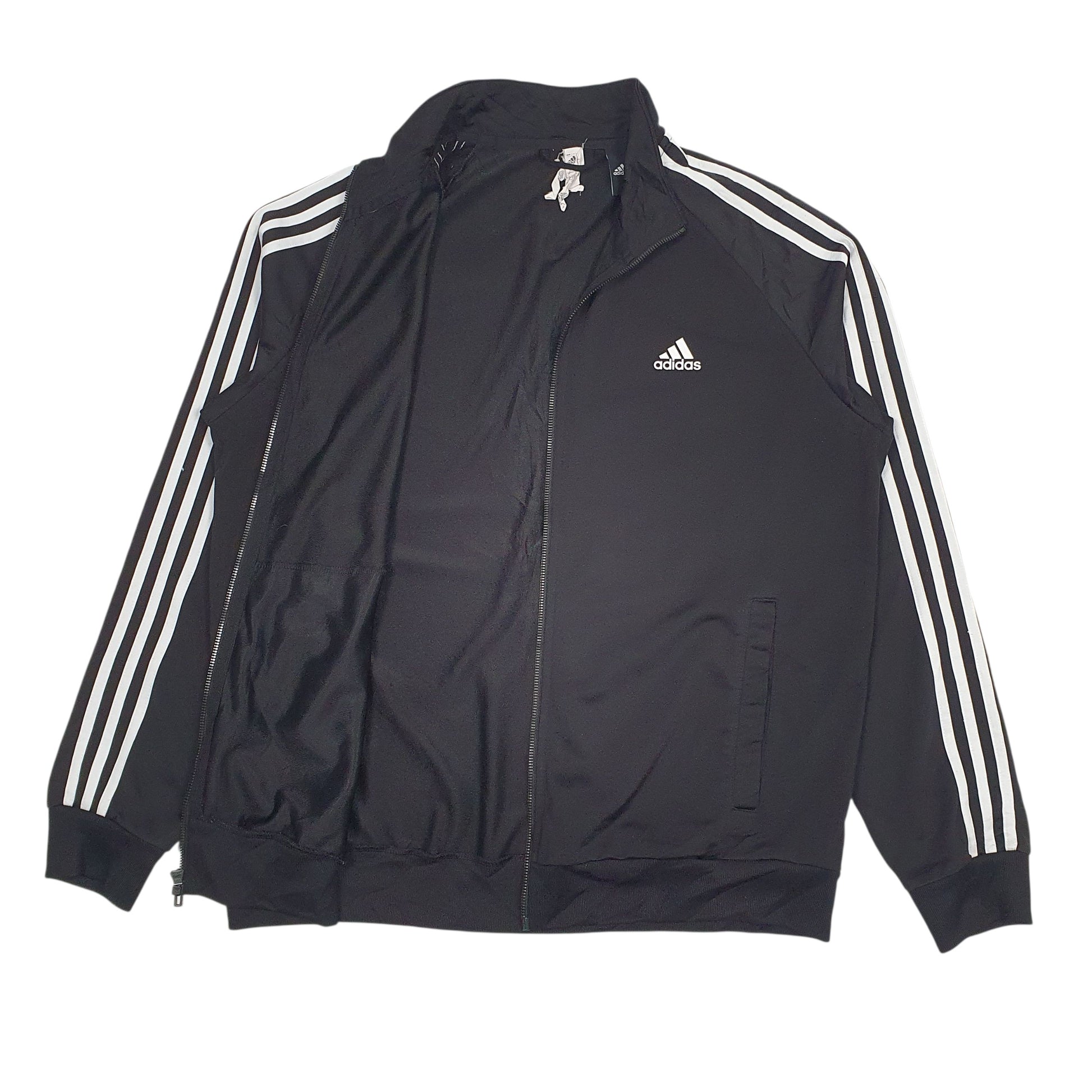Mens Black Adidas   Coat