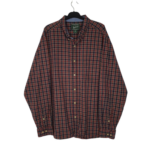 Mens Navy Woolrich  Long Sleeve Shirt