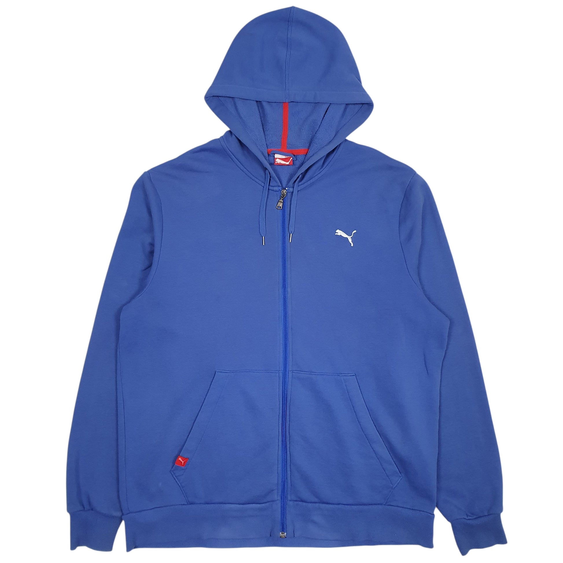 Mens Purple Puma  Full Zip Jumper