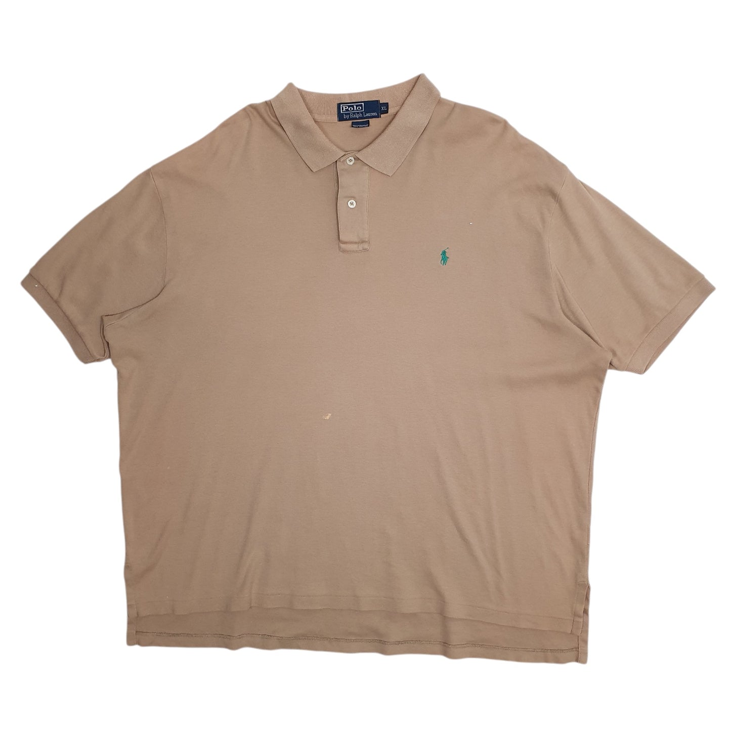 Mens Beige Polo Ralph Lauren  Short Sleeve Polo Shirt