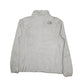 Womens White The North Face Fluffy Full Zip Jumper