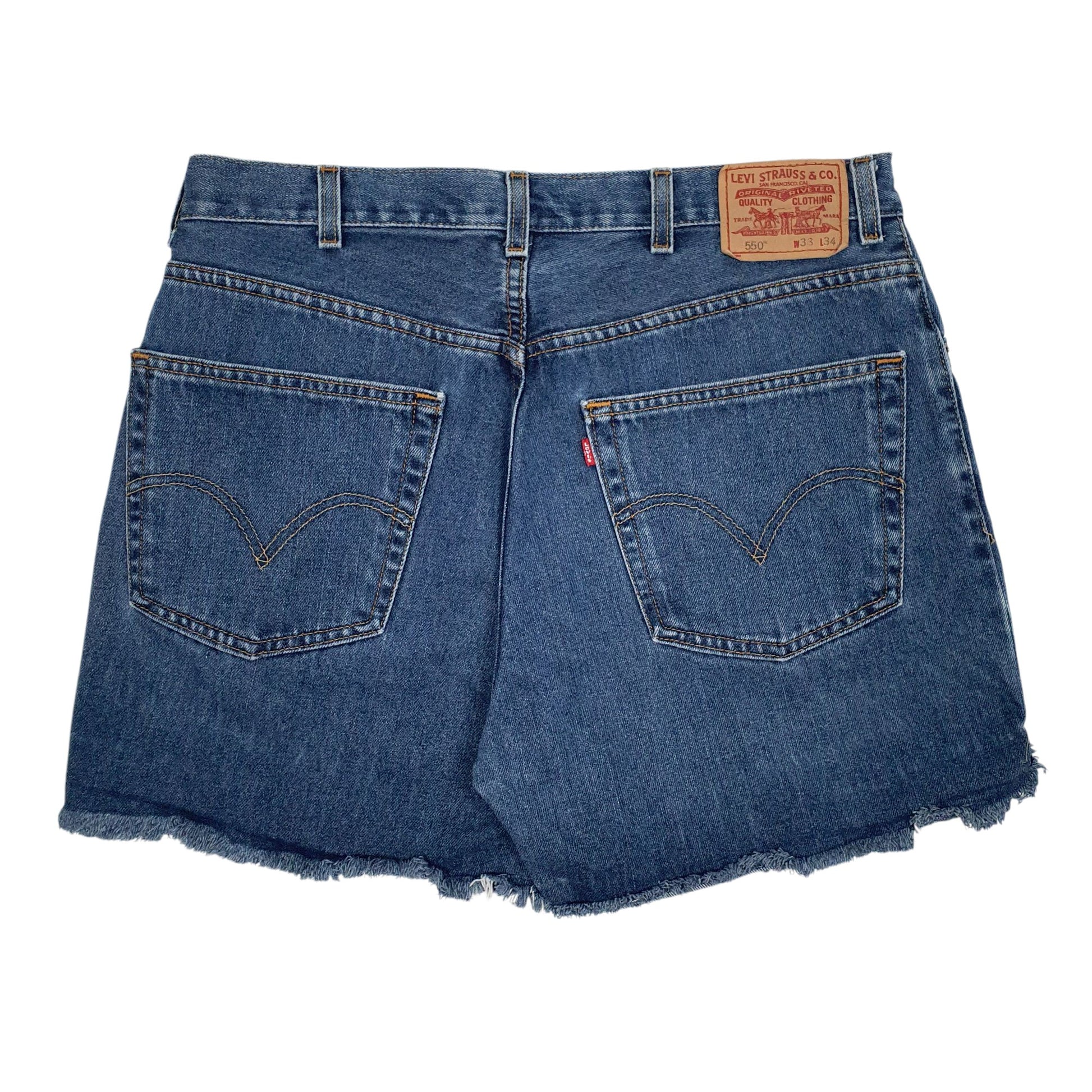 Mens Blue Levis  Hoodie Shorts