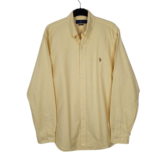 Mens Yellow Ralph Lauren  Long Sleeve Shirt