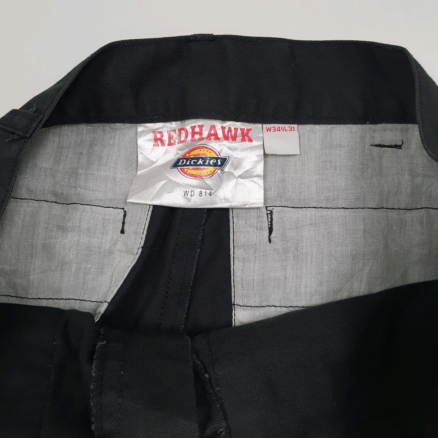 Mens Black Dickies Redhawk Workwear  Trousers