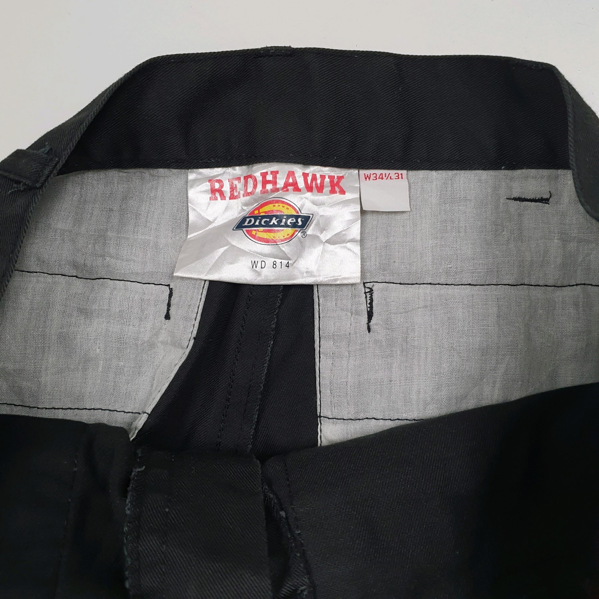 Mens Black Dickies Redhawk Workwear  Trousers