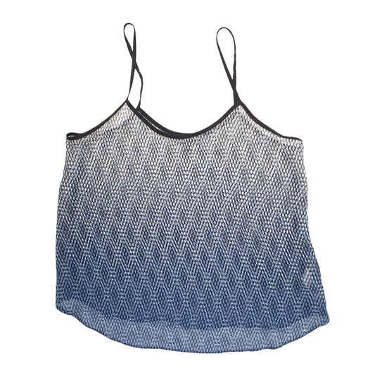 Womens Blue Topshop Vest Top Short Sleeve T Shirt