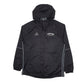 Mens Black Adidas Carolina Rapids Soccer  Coat