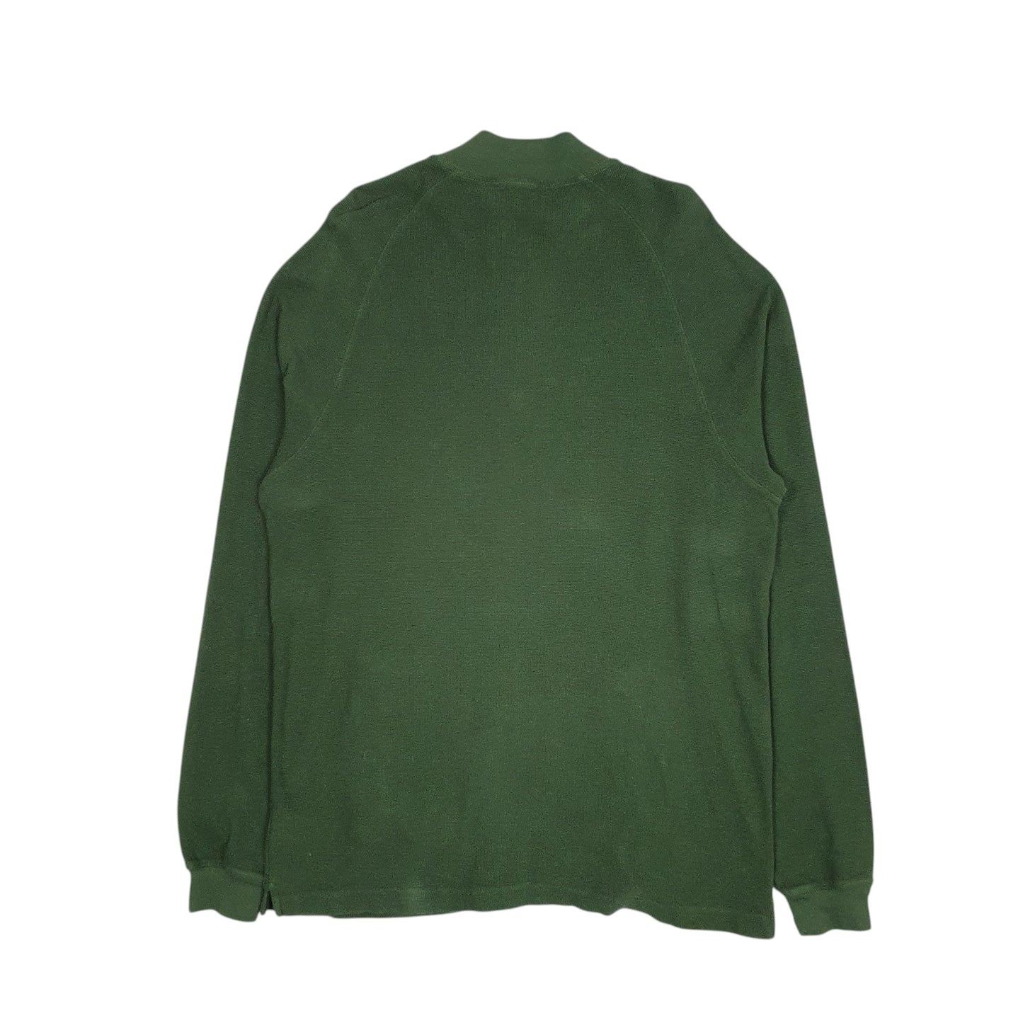 Mens Green Carhartt  Quarter Zip Jumper