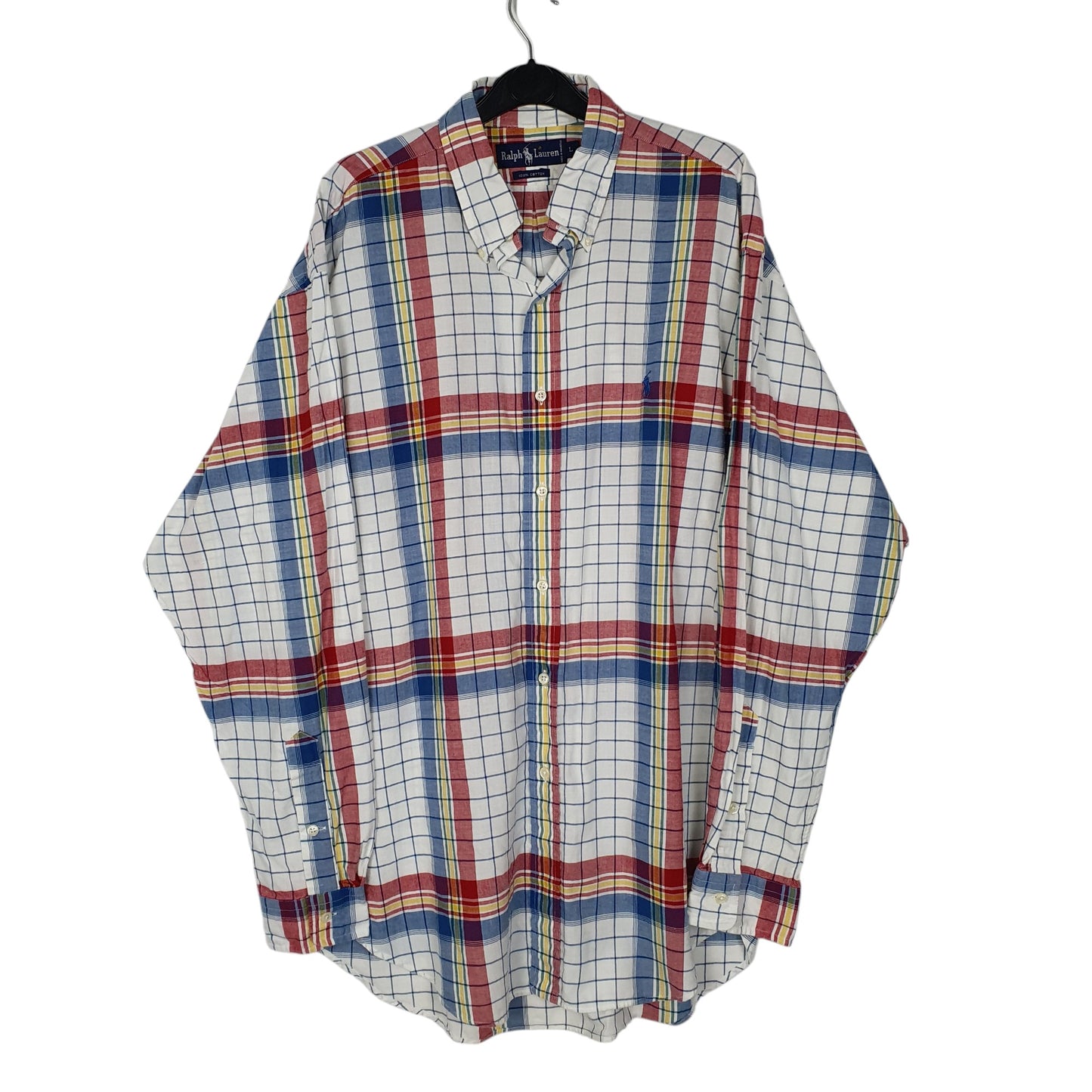 Mens White Ralph Lauren  Long Sleeve Shirt