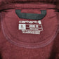 Mens Burgundy Carhartt  Hoodie Jumper