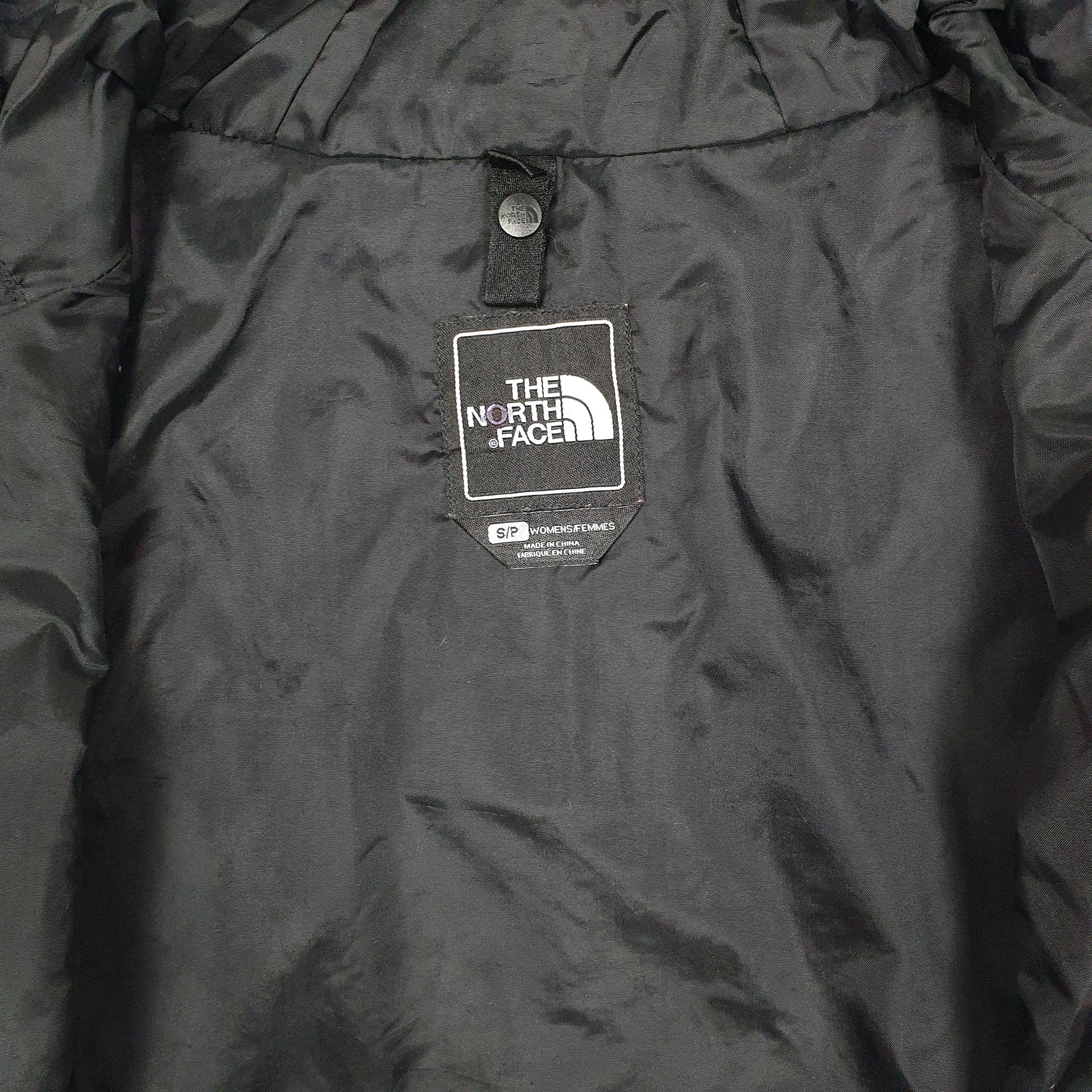 Womens Black The North Face Hyvent Crewneck Coat