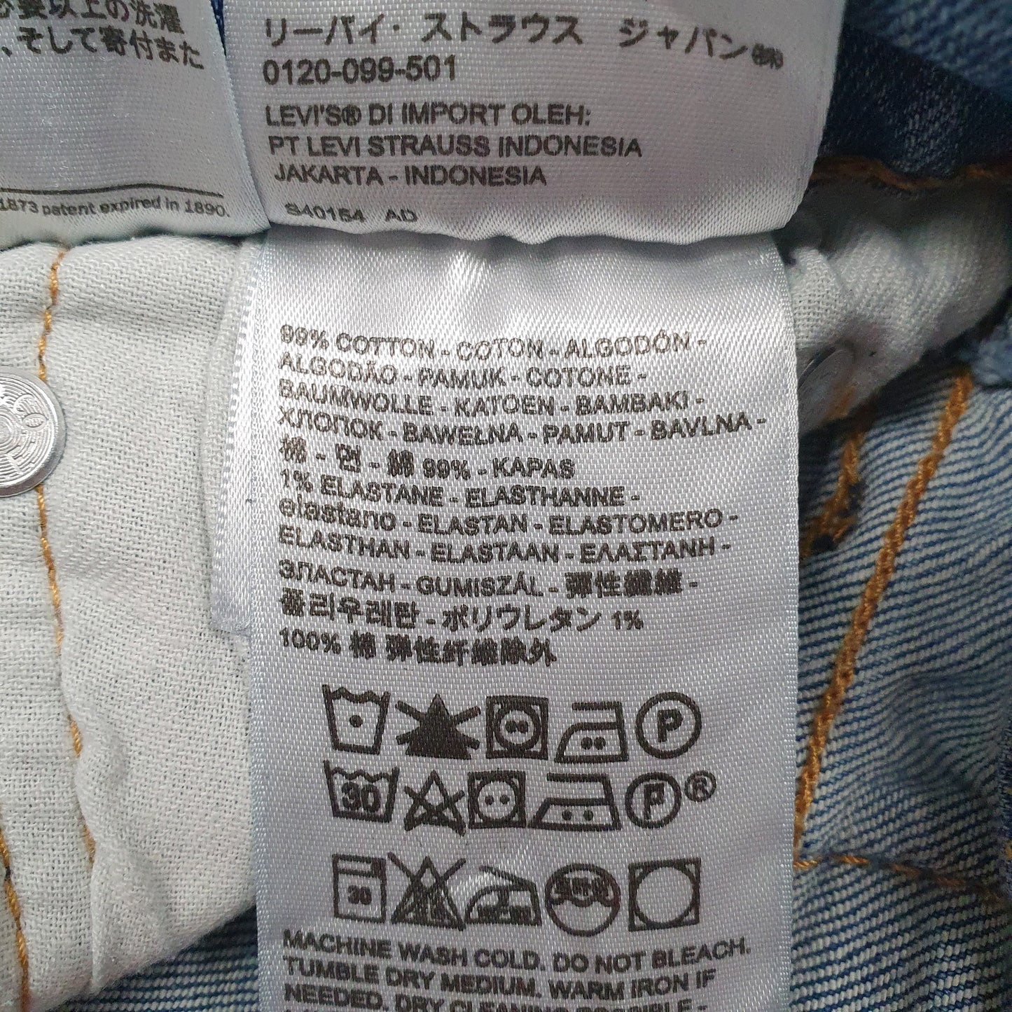 Mens Blue Levis   Jeans