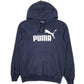 Mens Navy Puma  Hoodie Jumper