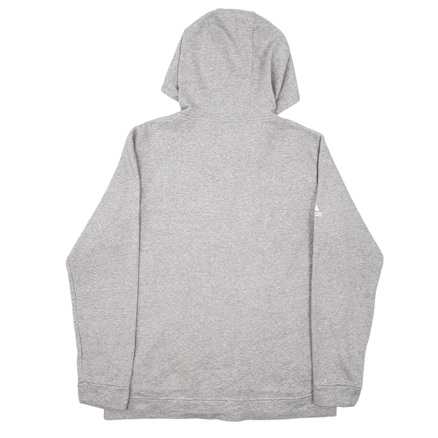 Mens Grey Adidas Detriot Track & Field Hoodie Jumper