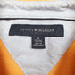 Mens Orange Tommy Hilfiger  Crewneck Polo Shirt