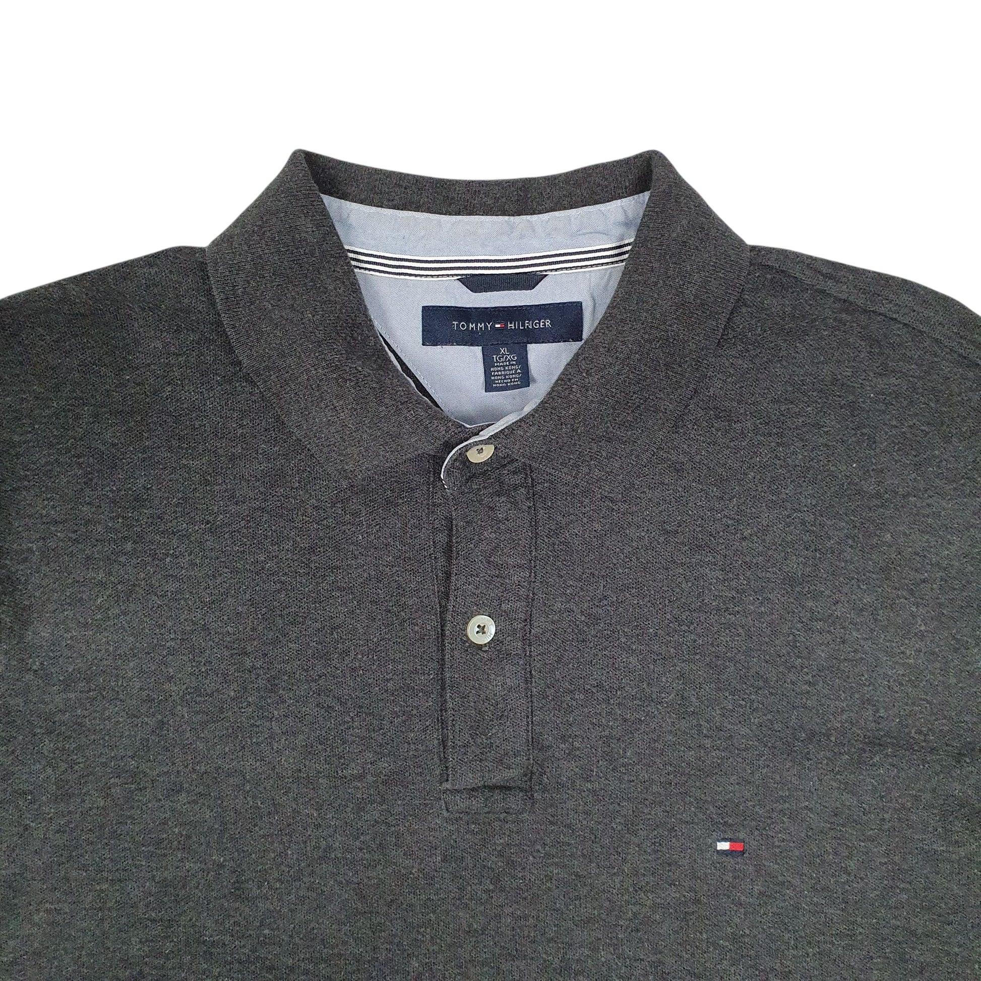 Mens Grey Tommy Hilfiger   Polo Shirt
