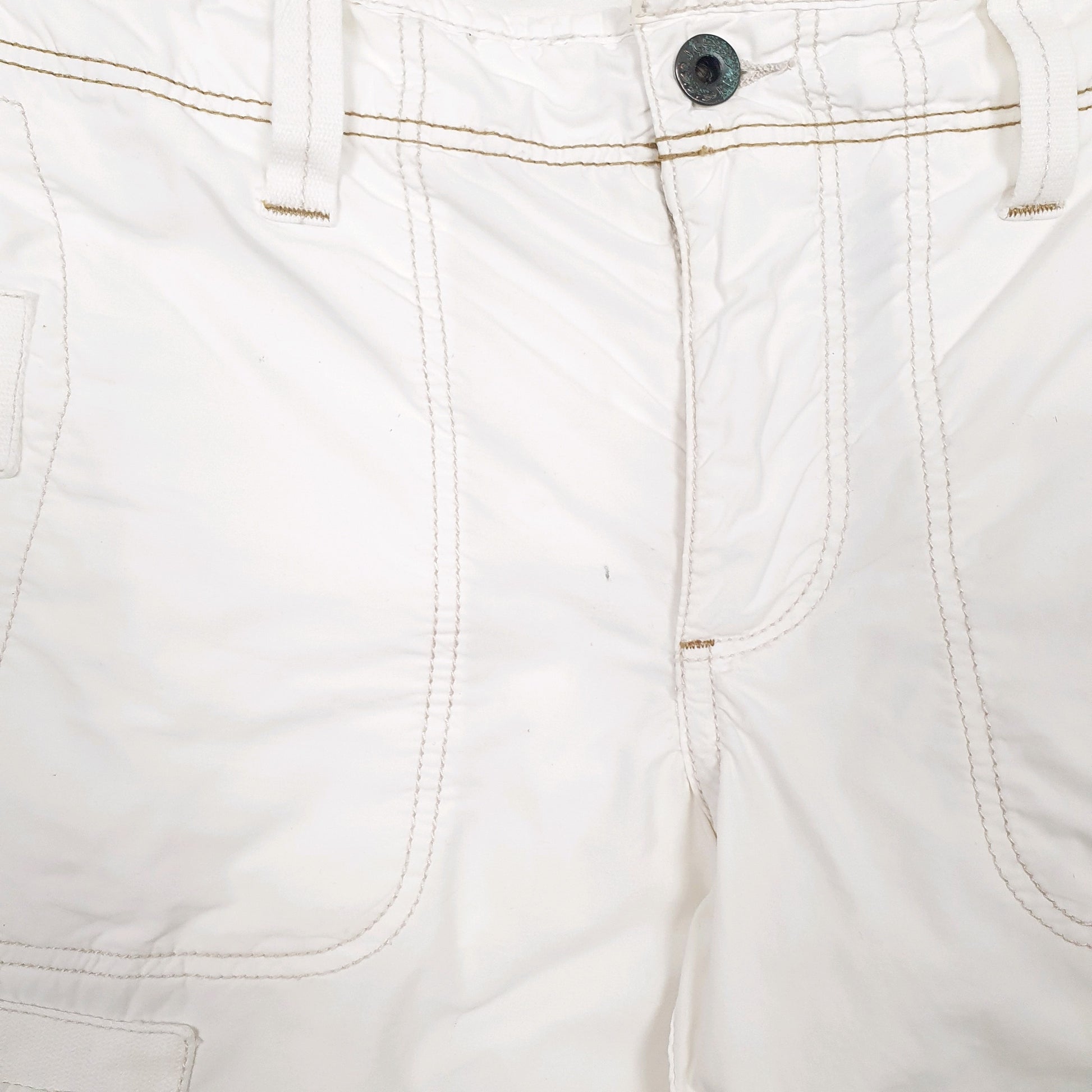 Womens White Ralph Lauren Polo Jeans  Shorts