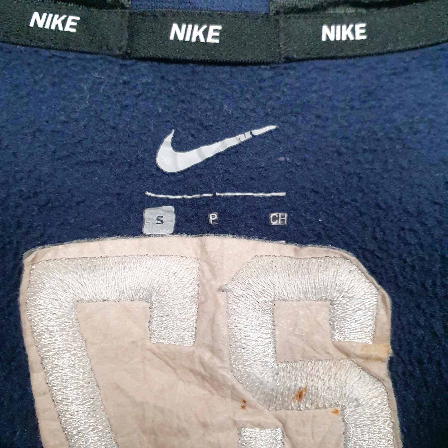 Mens Navy Nike Baseball Crewneck Jumper