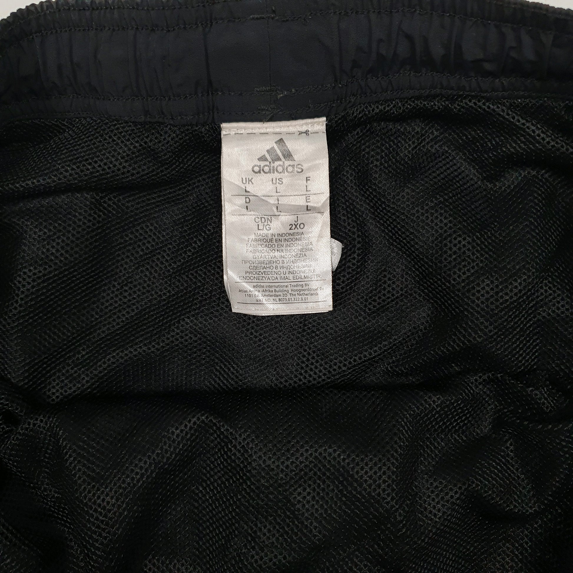 Mens Black Adidas   Shorts