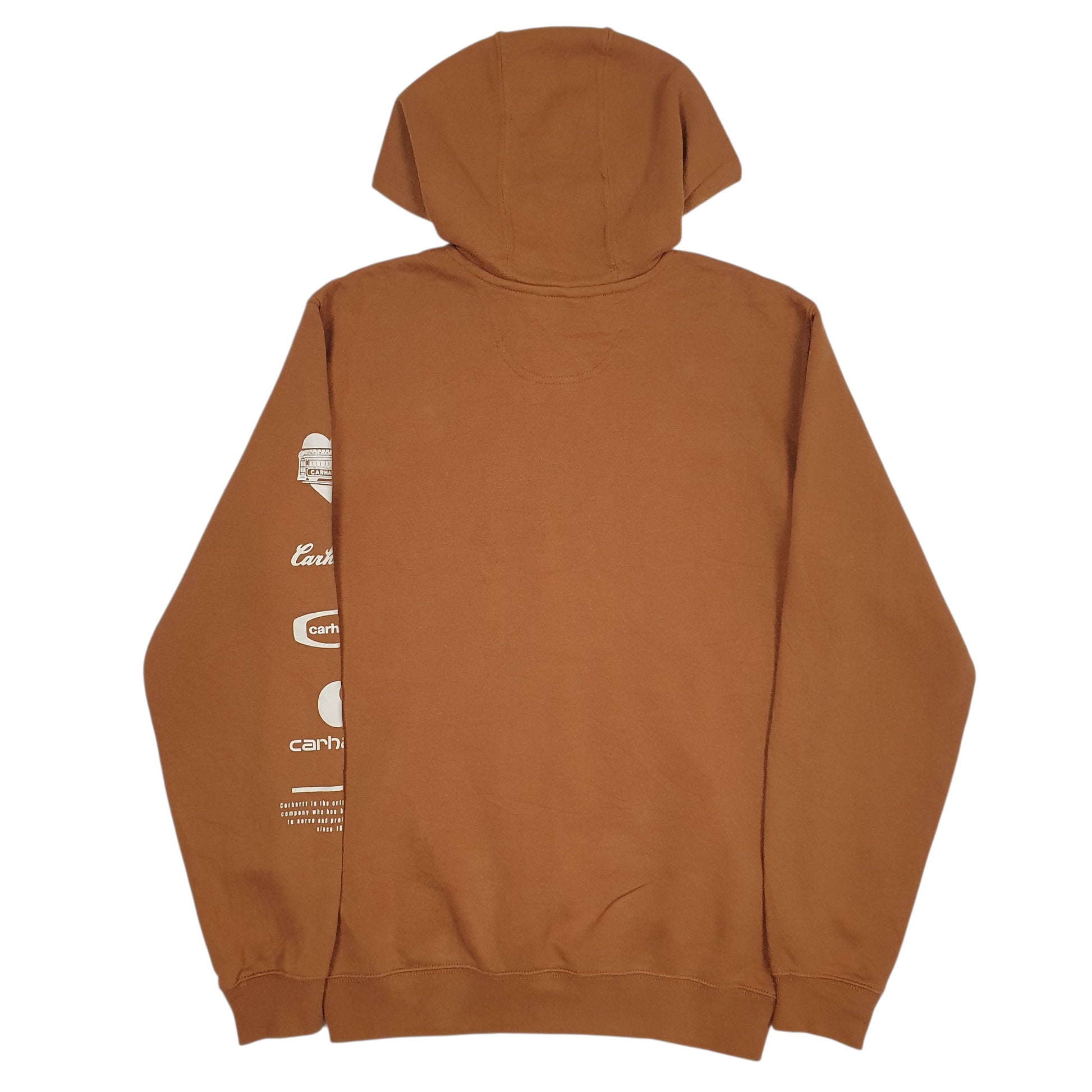 Mens Brown Carhartt  Hoodie Jumper