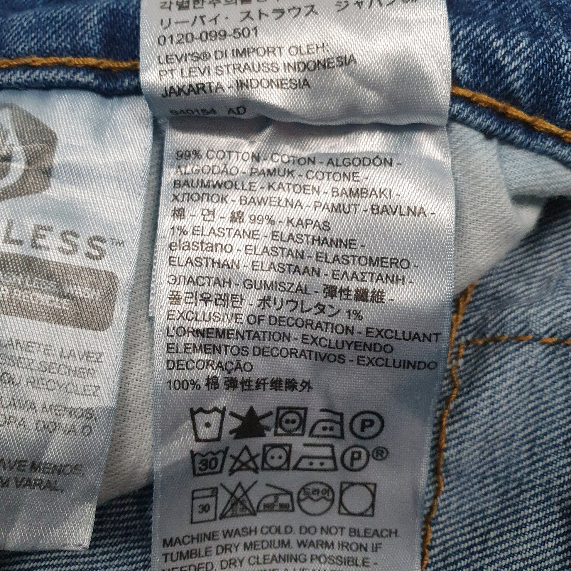 Mens Blue Levis   Jeans