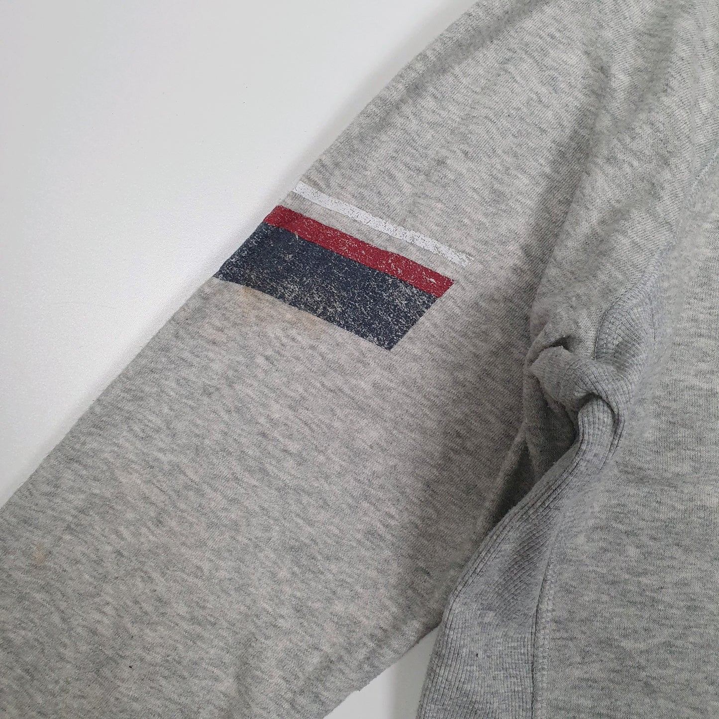 Mens Grey Champion Hoodie Full Zip Jumper